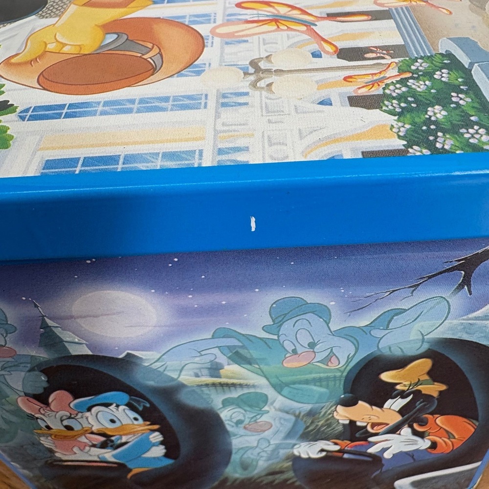 Walt Disney World Vintage Splash Mountain Taffy Tin 1990's Mickey Mouse + More - Picture 12 of 12